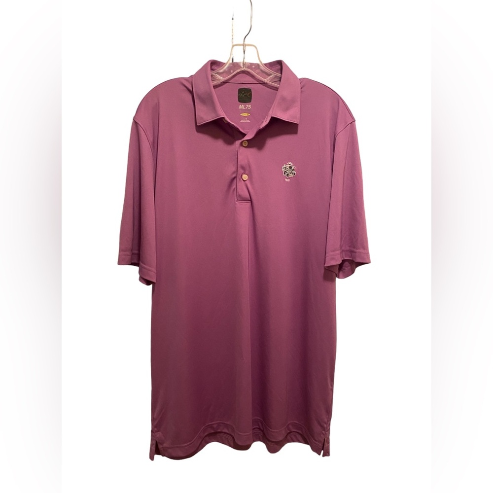 Greg Norman ML75 MicroLux golf polo. Dupont Country Club. Size large